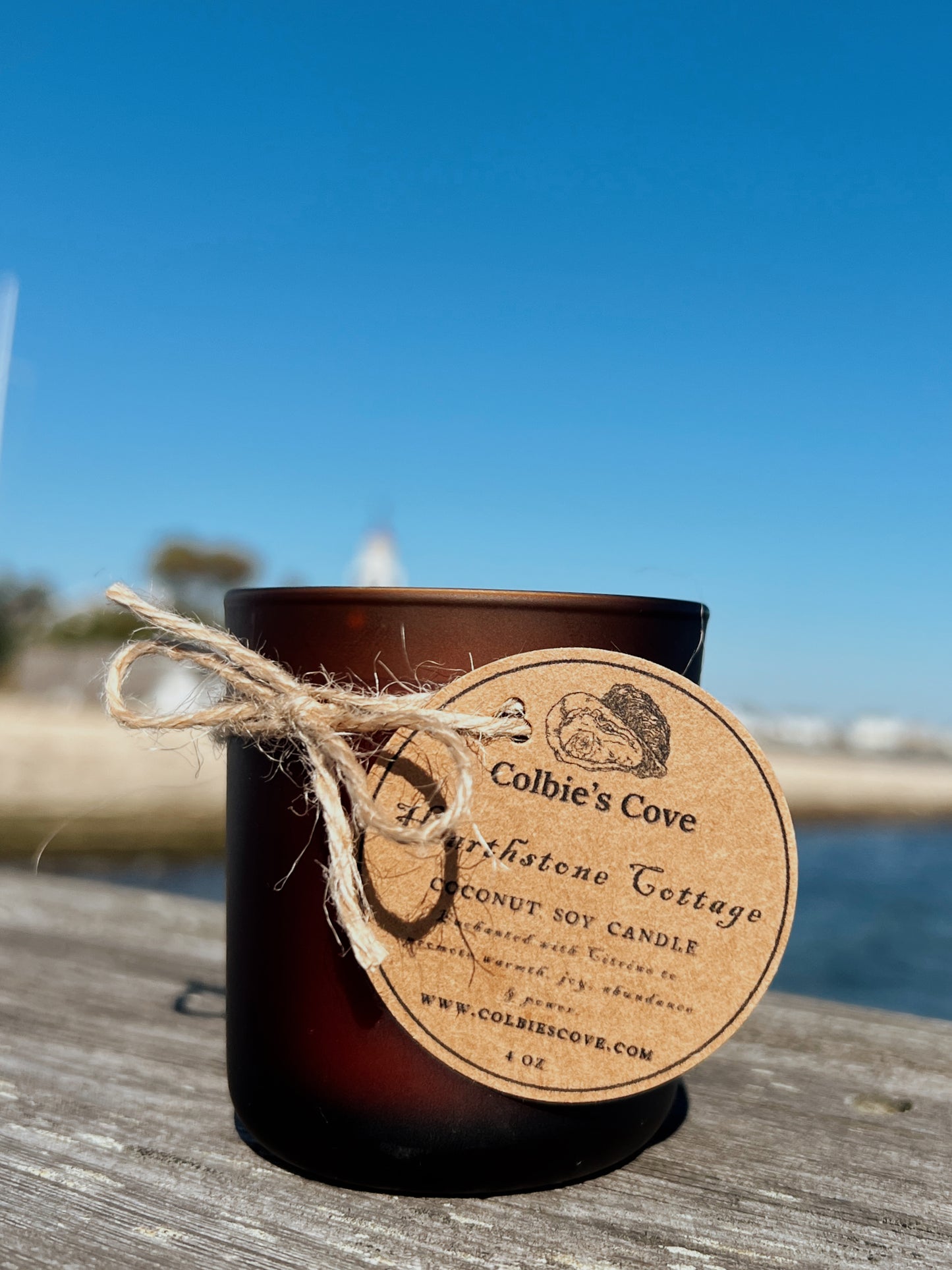 Hearthstone Cottage 4 oz Citrine Candle