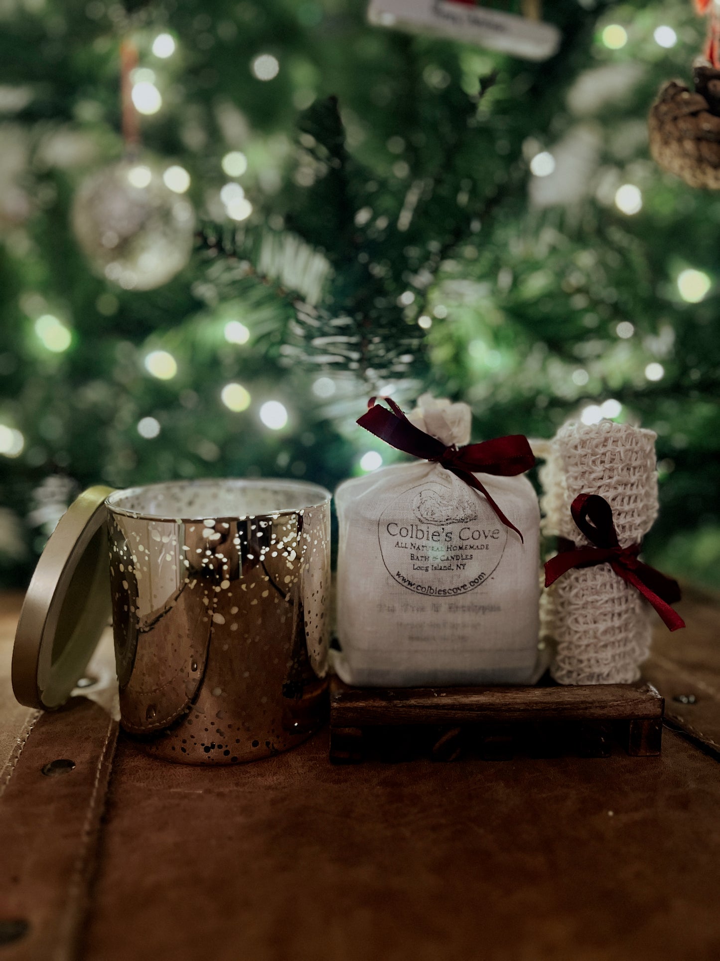 Soap Starter & Christmas Candle Gift Set