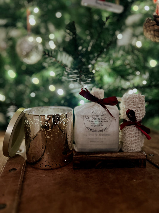 Soap Starter & Christmas Candle Gift Set
