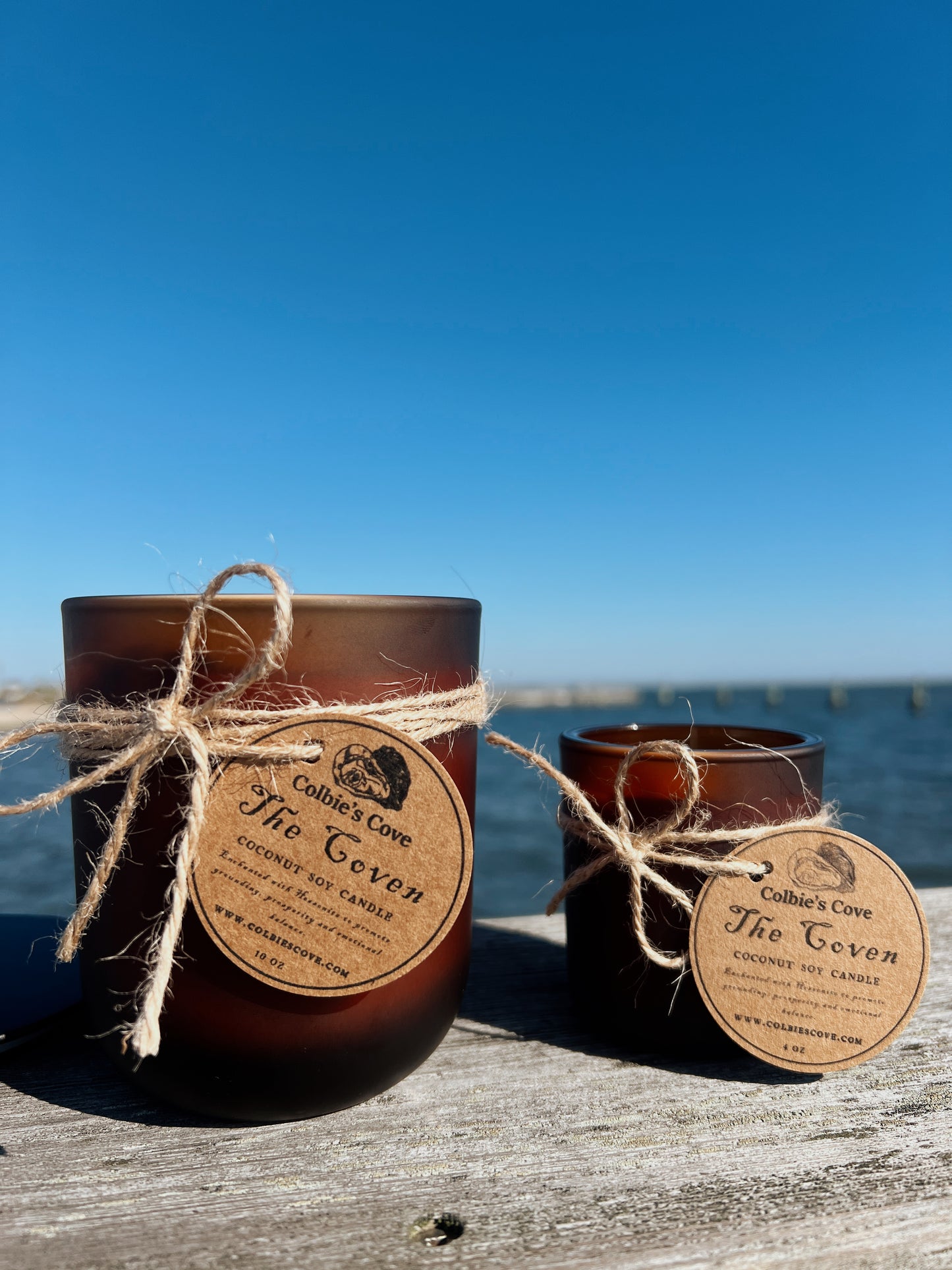 The Coven 4 oz Hessonite Candle