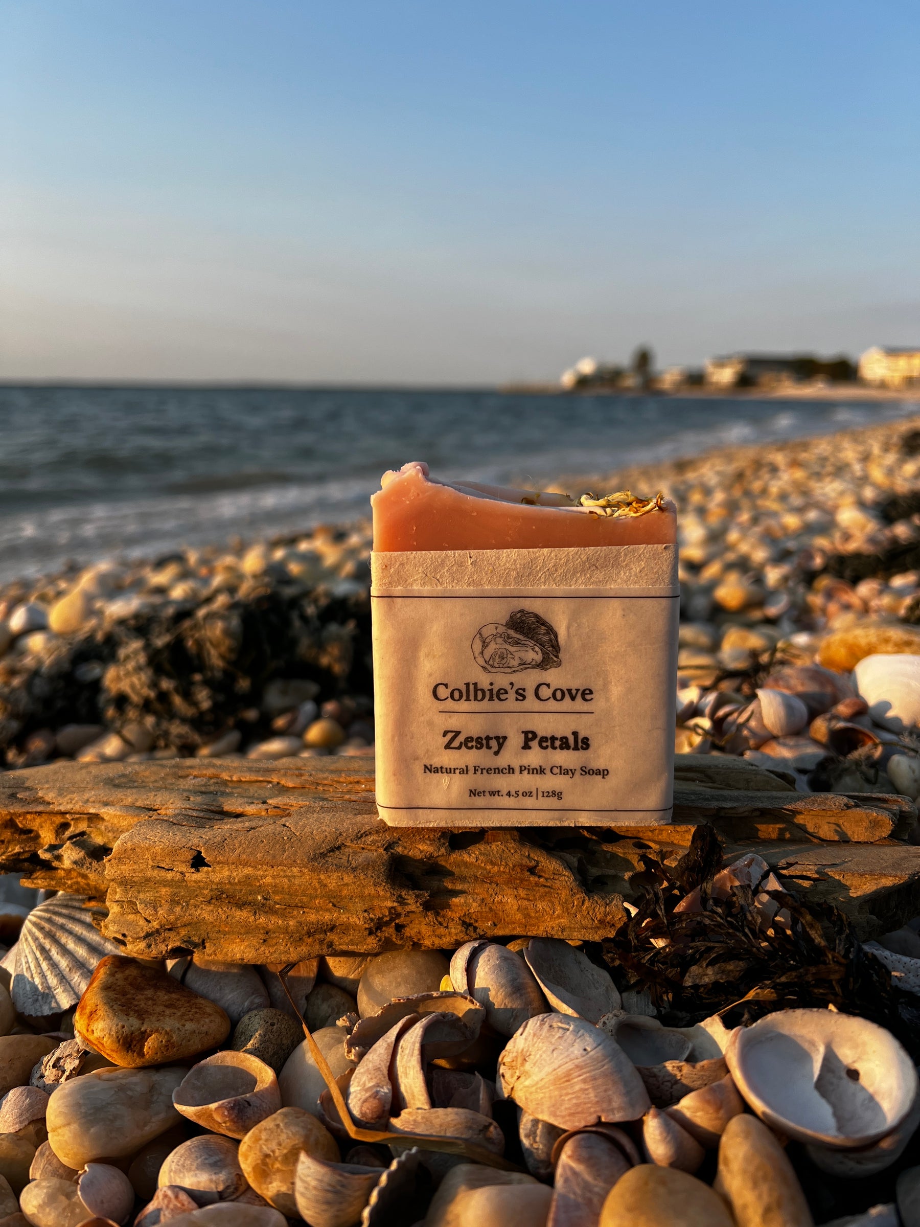 Zesty Petals Pink Clay Soap