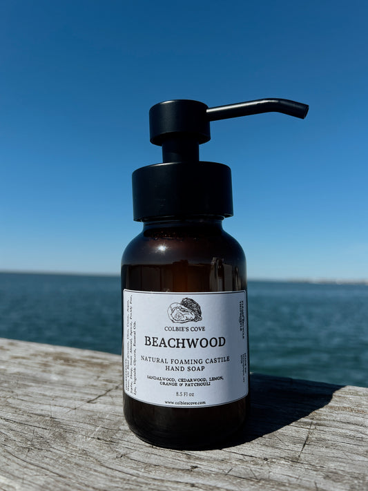 Natural Beachwood Foaming Castile Hand Soap