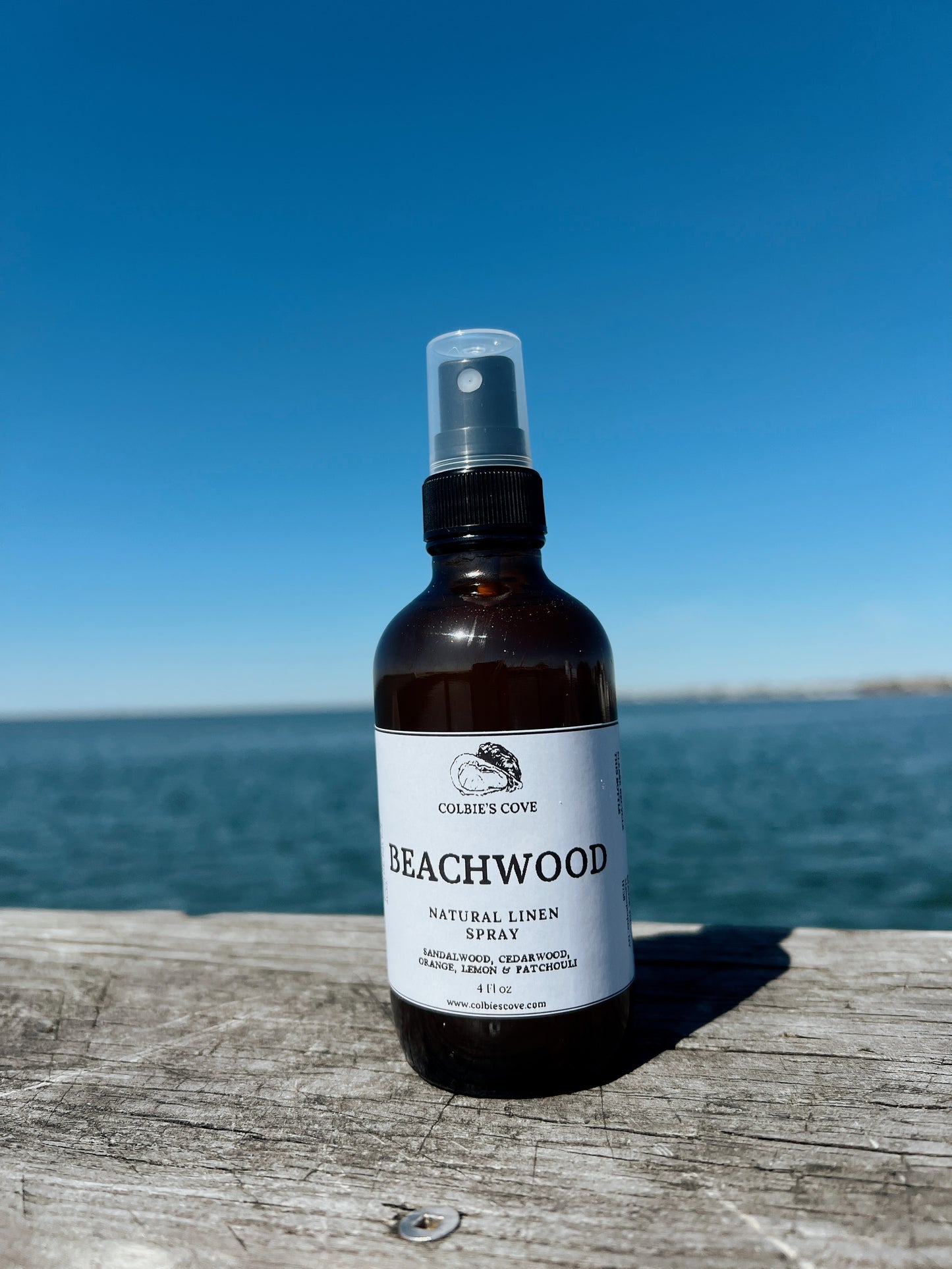 Natural Beachwood Linen Spray